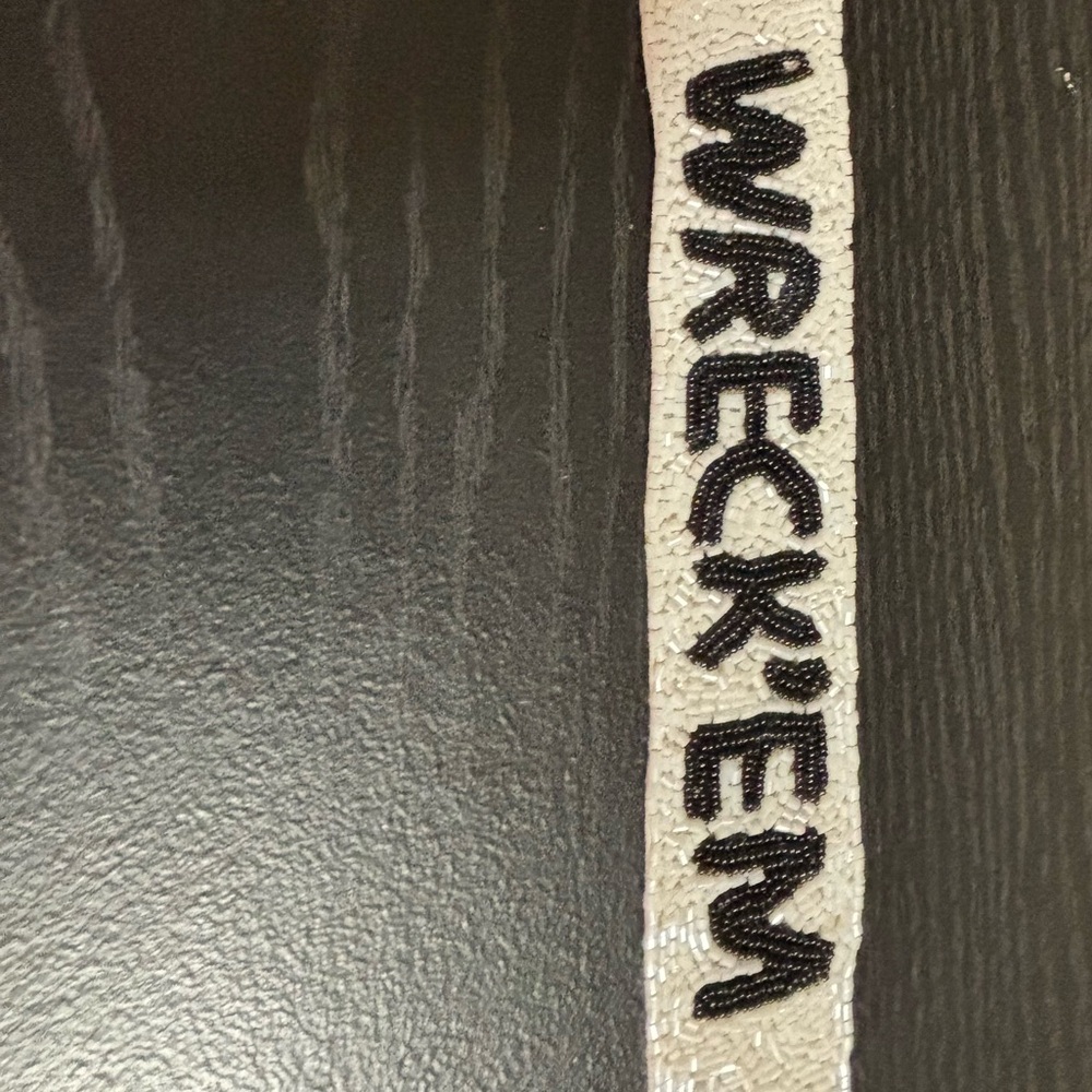 NEW Beaded WRECK'EM Purse Strap Game Days - Picture 4 of 4